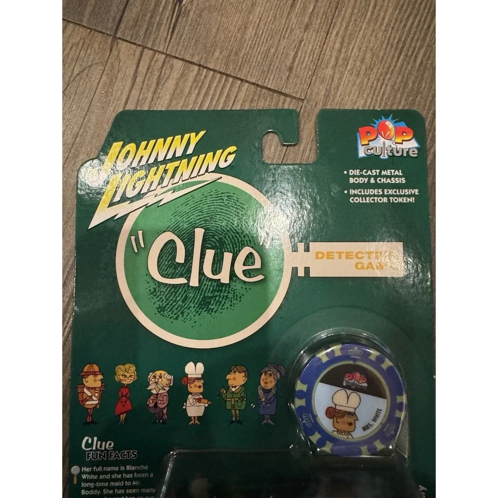 Johnny Lightning Clue Pop Culture 2022 Release 4 1933 Ford Delivery Diecast NEW